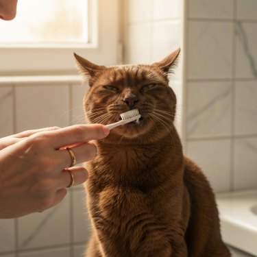 ¿Cómo lavar los dientes a un gato? Hill’s Pet México