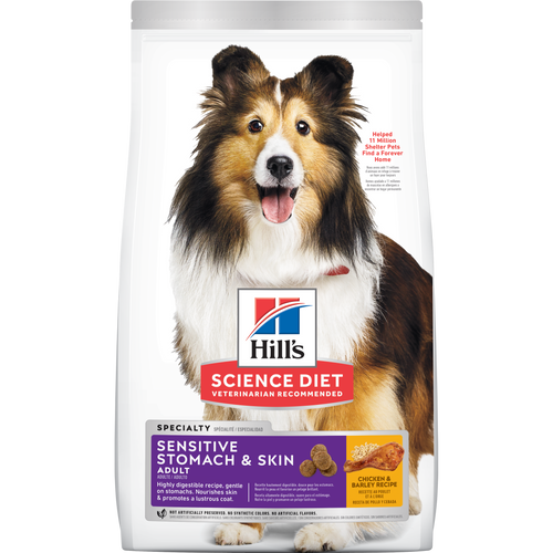 Adult Sensitive Skin & Stomach, alimento para perros adultos, piel y estómago sensibles Packshot