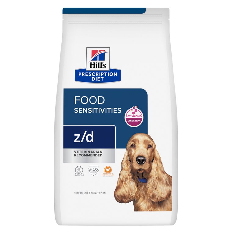 Bolsa de alimento Hill's Prescription Diet z/d Food Sensitivities para perro